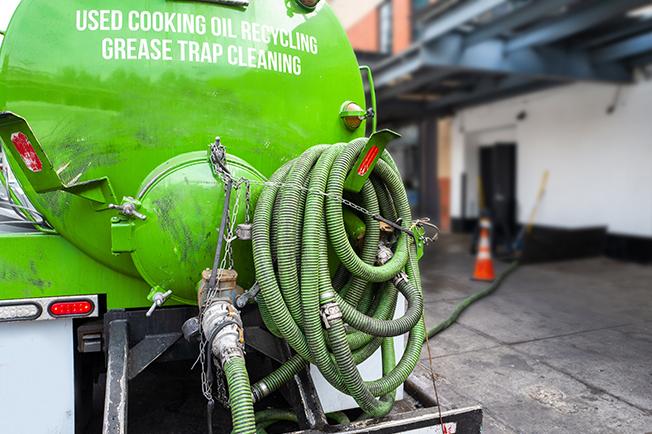 Grease Trap Cleaning of Belleville office